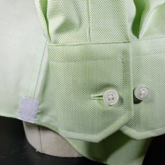 Lipson NuCare, NWT, 18 Neck, Apple Green, 100% Cotton - Picture 12 of 16